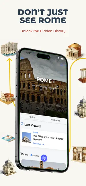 Rome Audio Tour Guide Offline screenshot 1