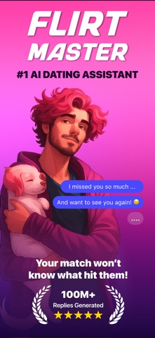Rizz: AI Flirt & Dating Coach iPhone screenshot