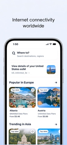 Airvoy eSIM Screenshot 1 of 5