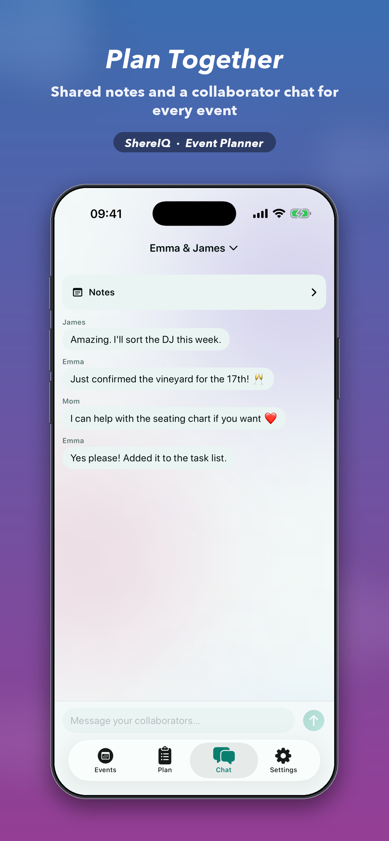 ShereIQ: Event Planner screenshot 4