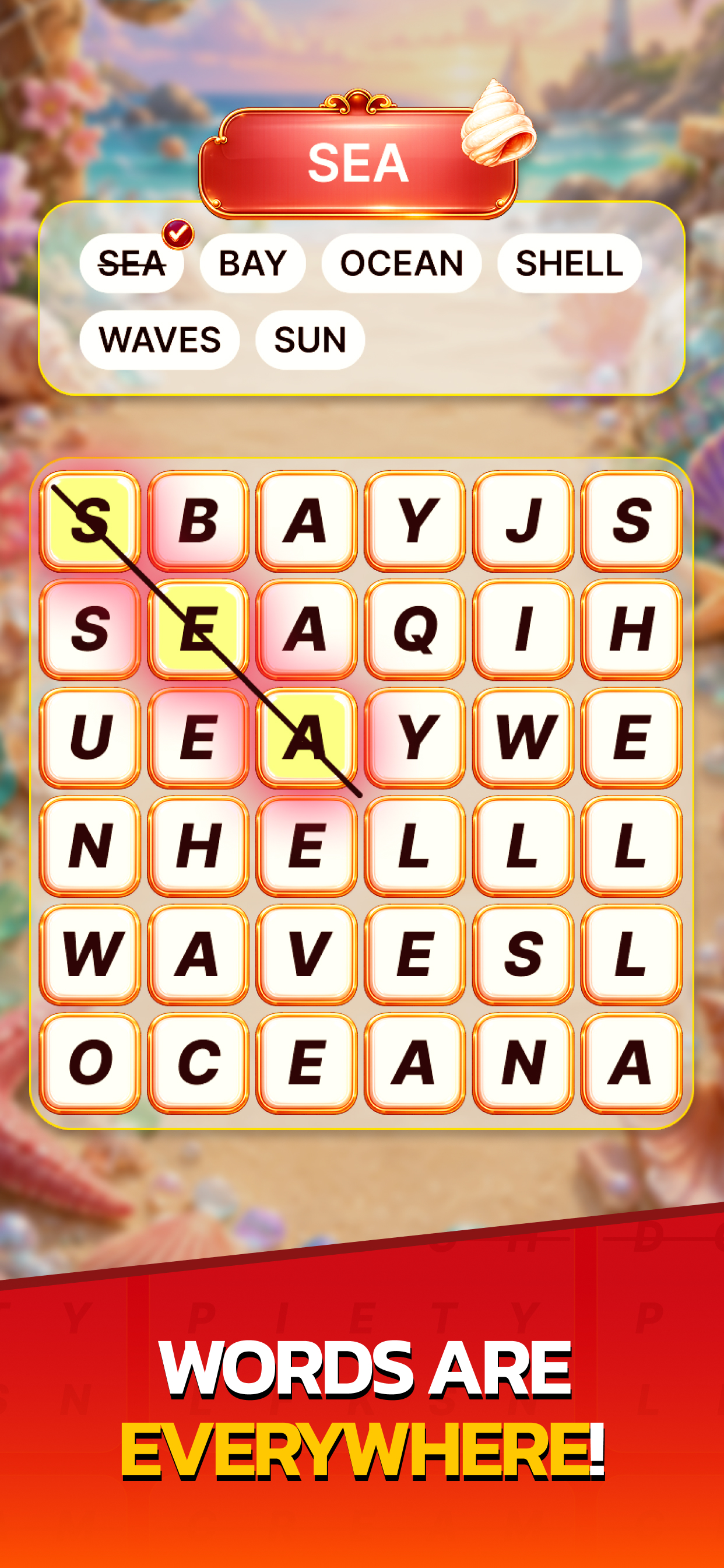Word Search Puzzle: Word Game screenshot 3