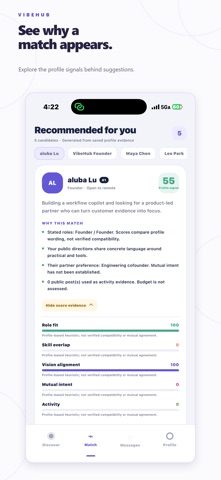 VibeHub: Cofounder Trial screenshot 3
