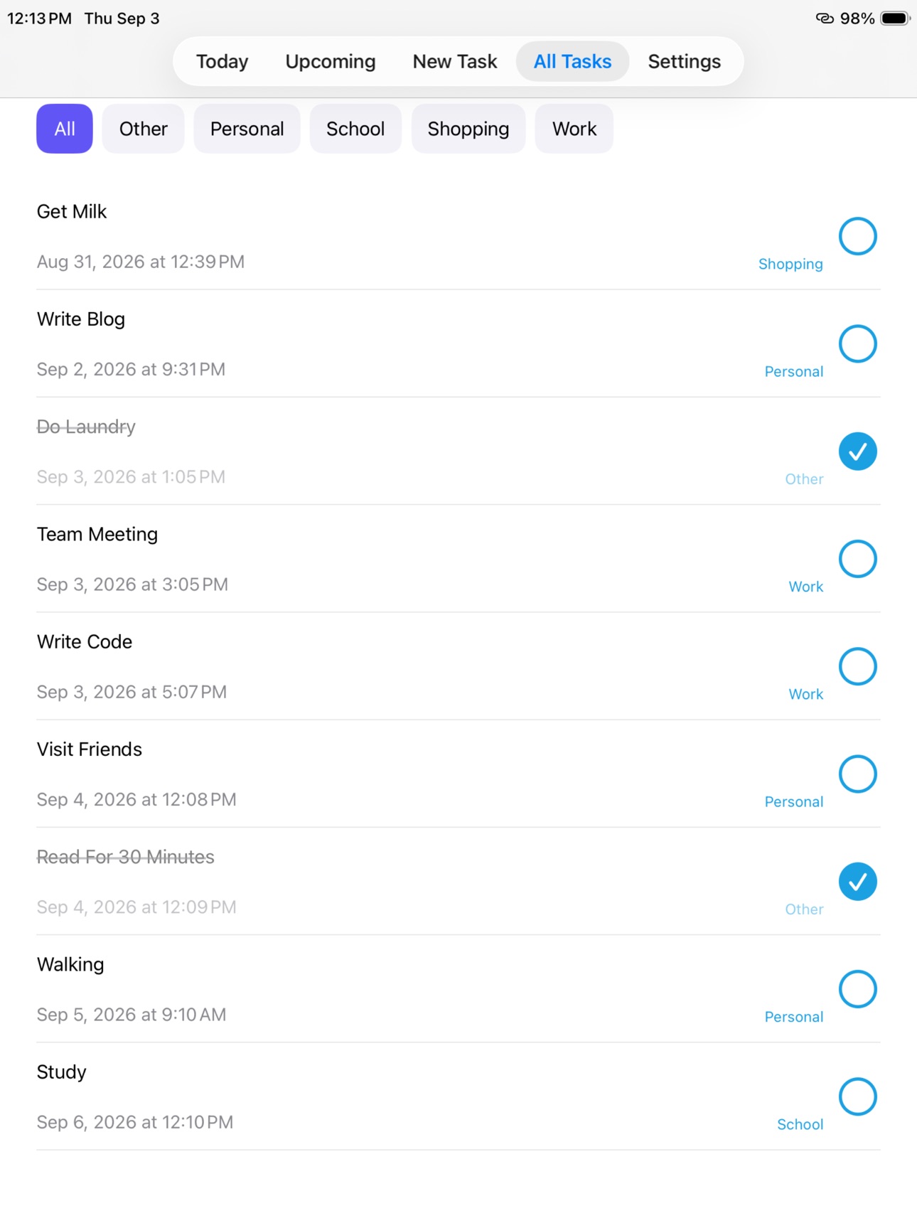Screenshot 8 of Priorify - To Do List