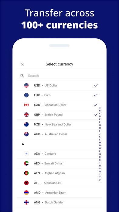 Xe Send Money & Currency Screenshot