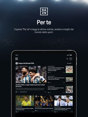 DAZN: Diretta Calcio e Sport App Store preview screenshot 12