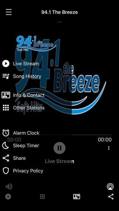 WUPK 94.1 The Breeze Screenshot 2 - AppWisp.com