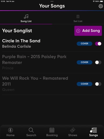 Yodl Music iPad screenshot