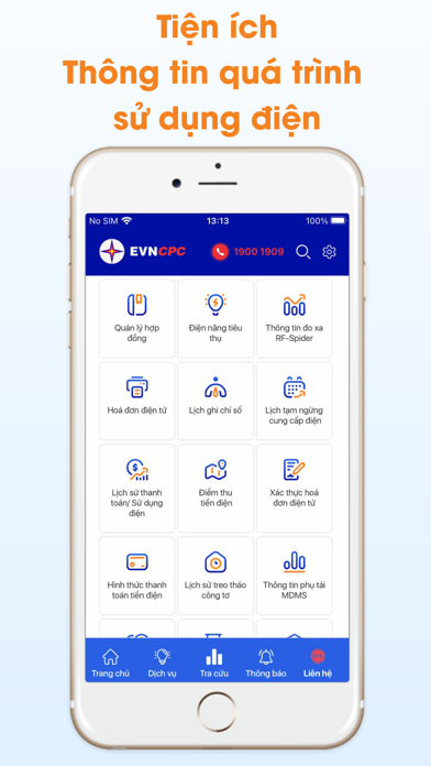 EVNCPC CSKH Screenshot