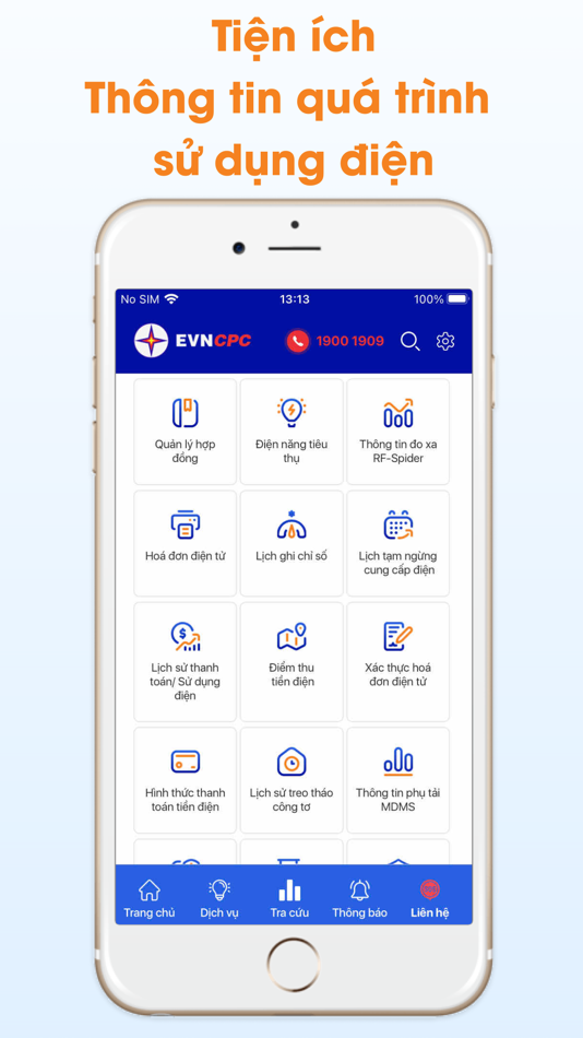 #4. EVNCPC CSKH (iOS) 由: CENTRAL POWER CORPORATION