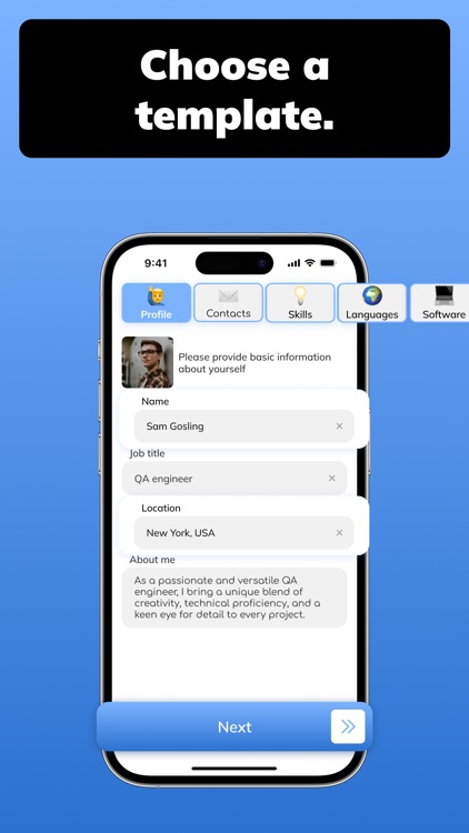CV App: Resume Template Maker