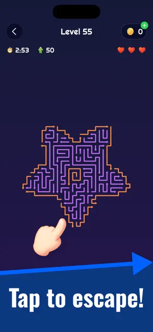 Arrow Out Brain Puzzle Game screenshot 1