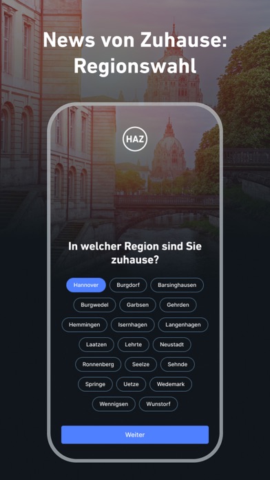HAZ - Nachrichten und Podcast Screenshot