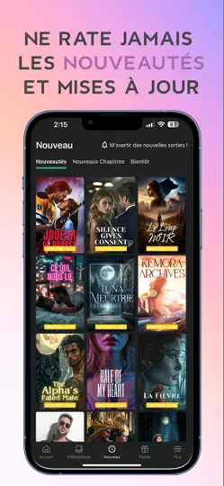 Capture d'écran de GALATEA: Livres Immersifs sur iPhone 5
