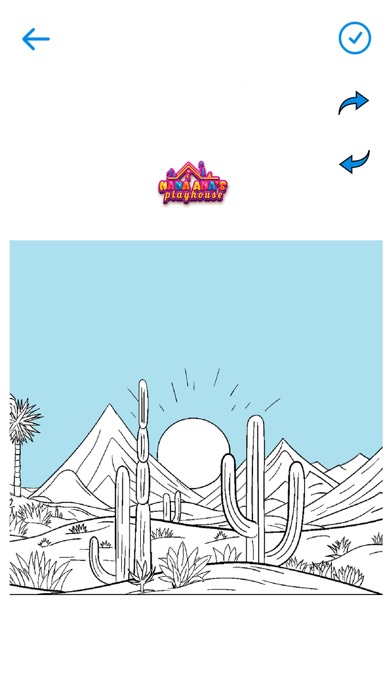 Screenshot #3 pour Nana Ana's Playhouse Coloring
