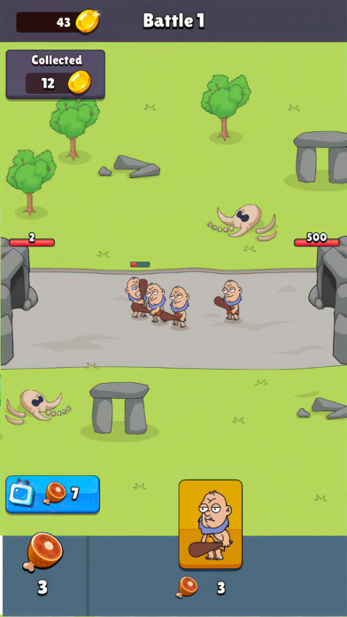 Warriors Evolution：CaveMan Age Screenshot