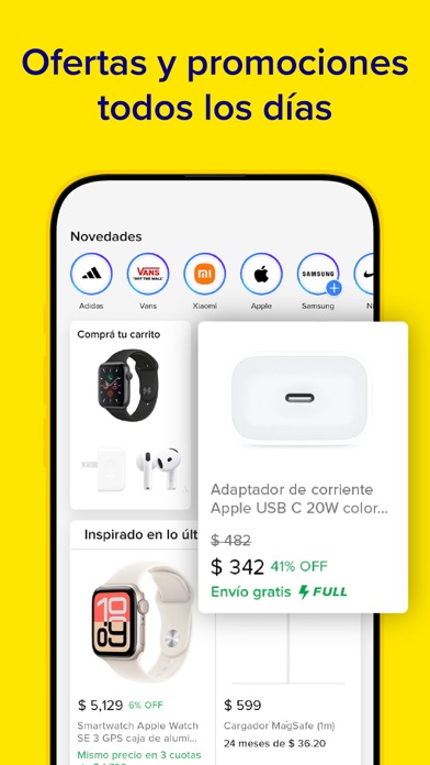 Mercado Libre: Compras Online App Store preview screenshot 2