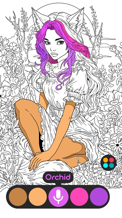 Color in - coloring book Screenshot