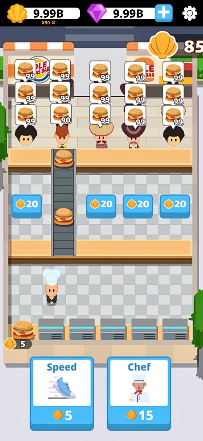 Idle Eras Bar Food Tycoon