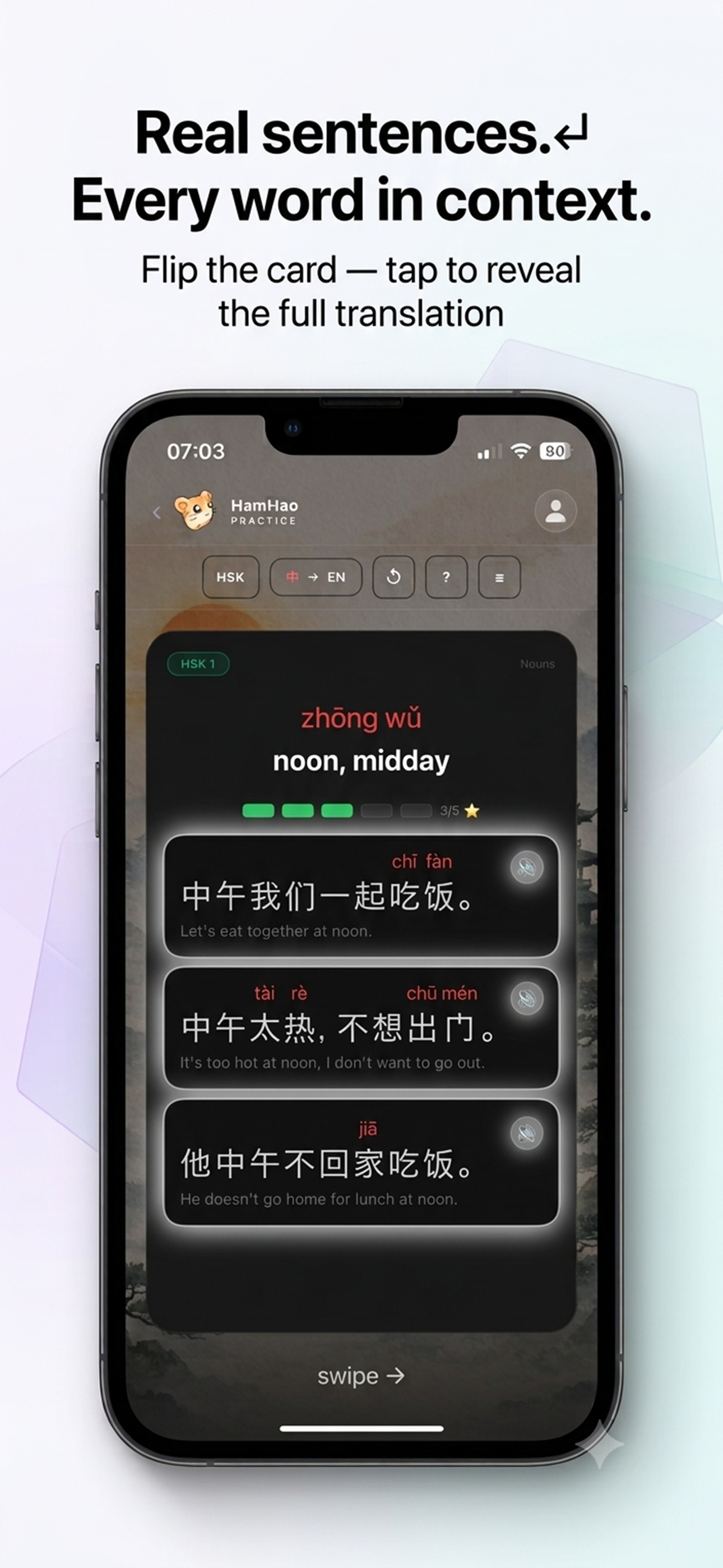 HamHao: Learn Chinese with HSK screenshot 4