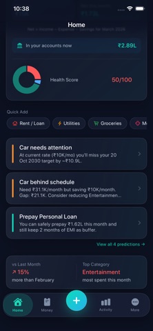 My Expense Tracker Plus screenshot