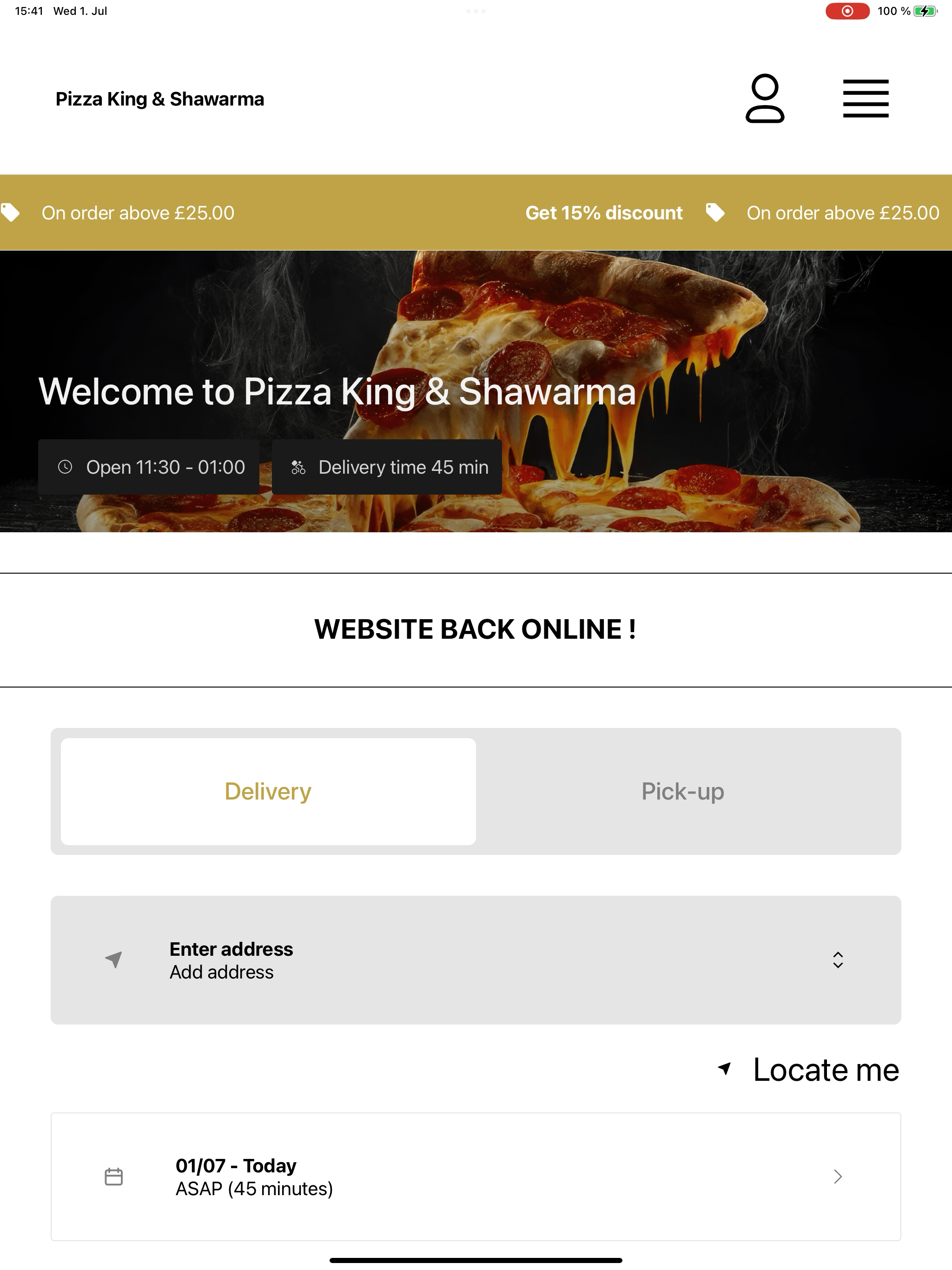 Pizza King & Shawarma screenshot 12