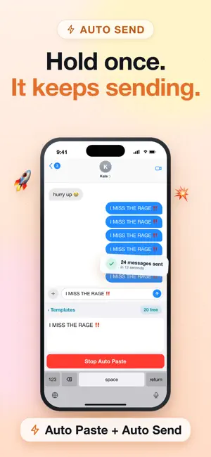 Auto Paste Keyboard screenshot 4