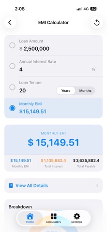 App screenshot