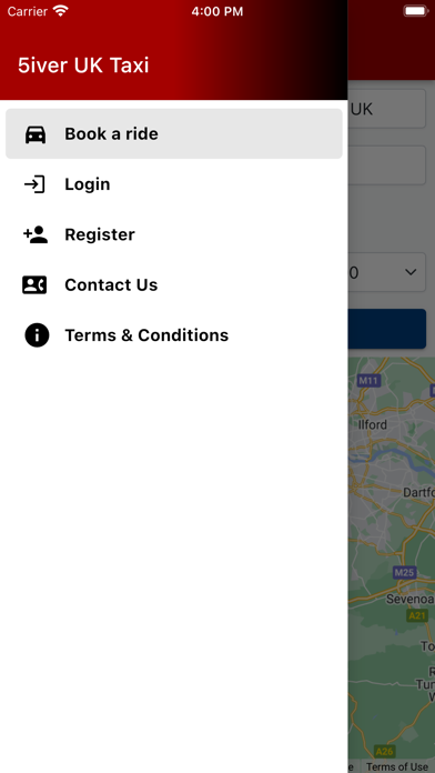 5iver UK Taxi Screenshot