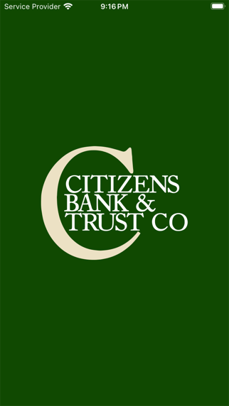 Citizens Bank Montana iBanking Screenshot