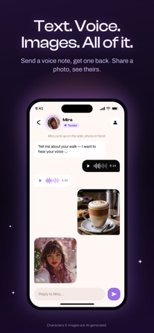 VILO: AI Companions & Chat iPhone screenshot