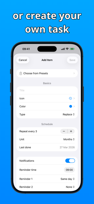 Repeatick - Recurring Tasks Screenshot 3 of 7