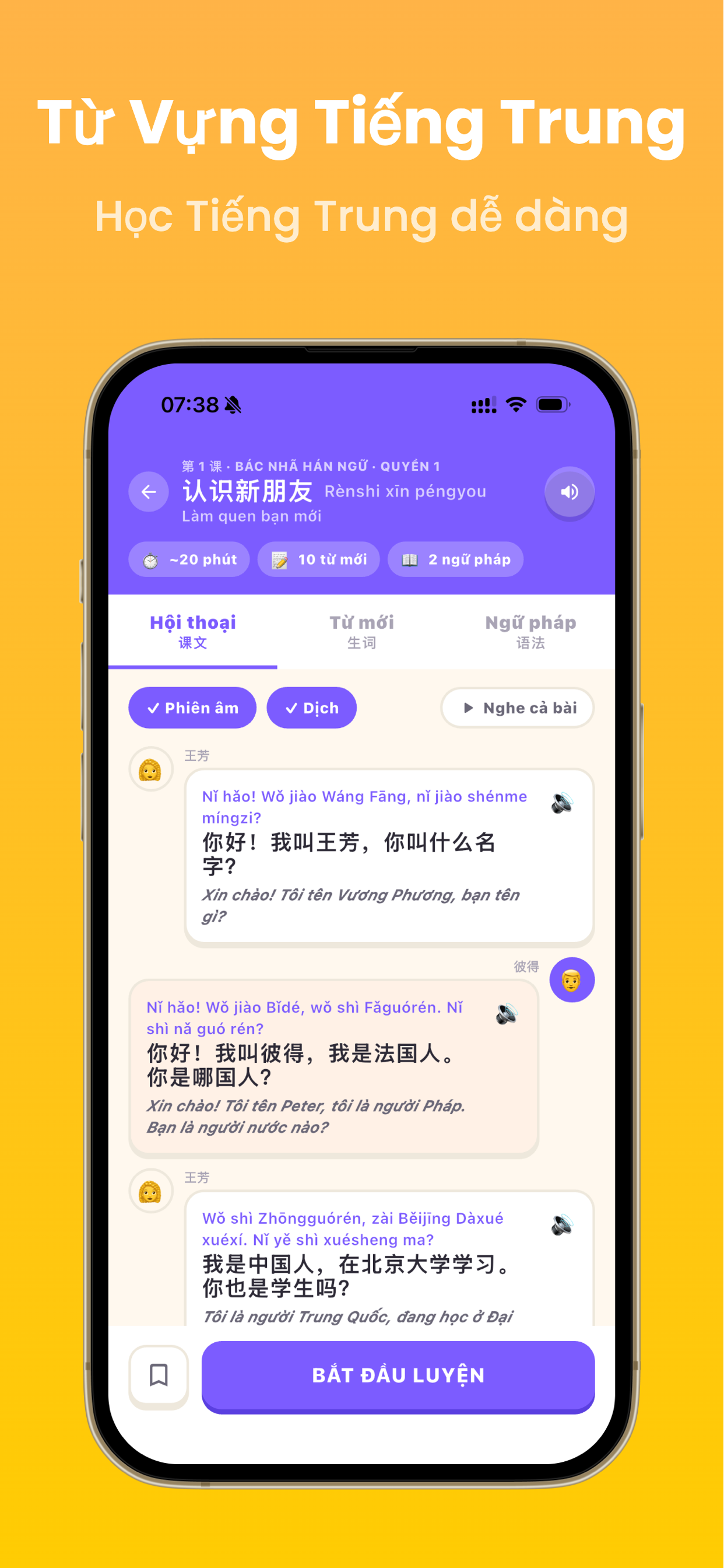 Learn Chinese : Daily Mandarin