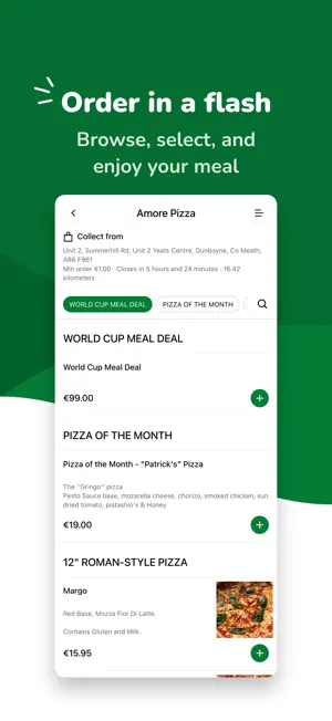 Amore Wood Fired Pizza screenshot 1