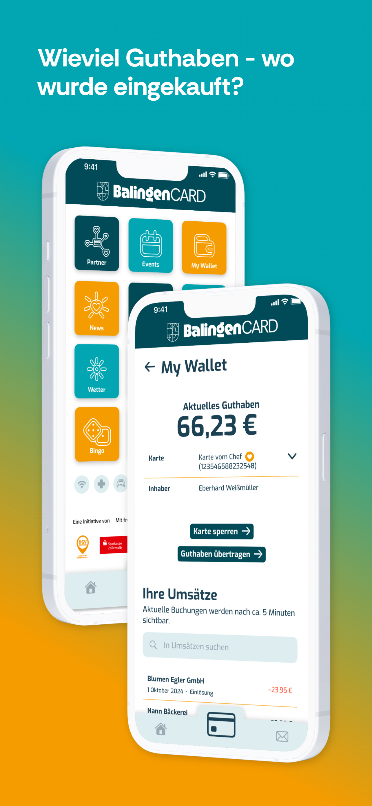 BalingenCARD & App screenshot 8