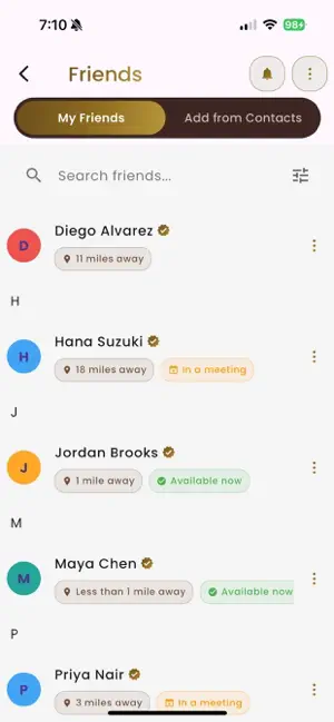 Meet Over Coffee screenshot 3