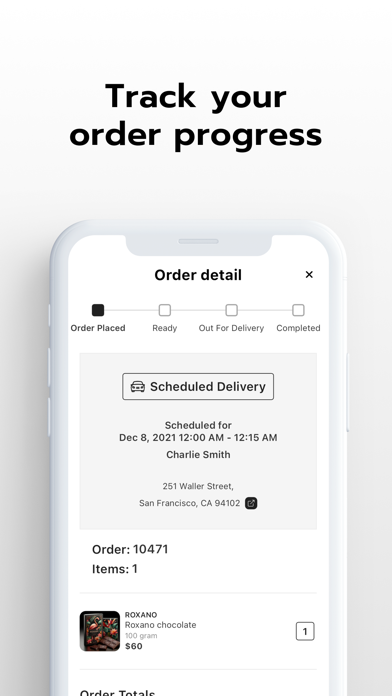 Honor Roll Delivery Screenshot