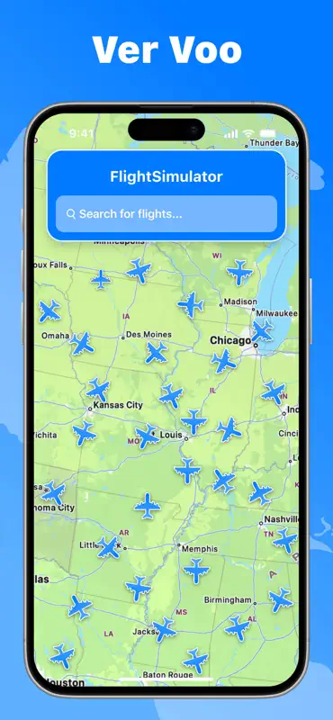 Acompanhar Voo de Avião screenshot 1 of 10