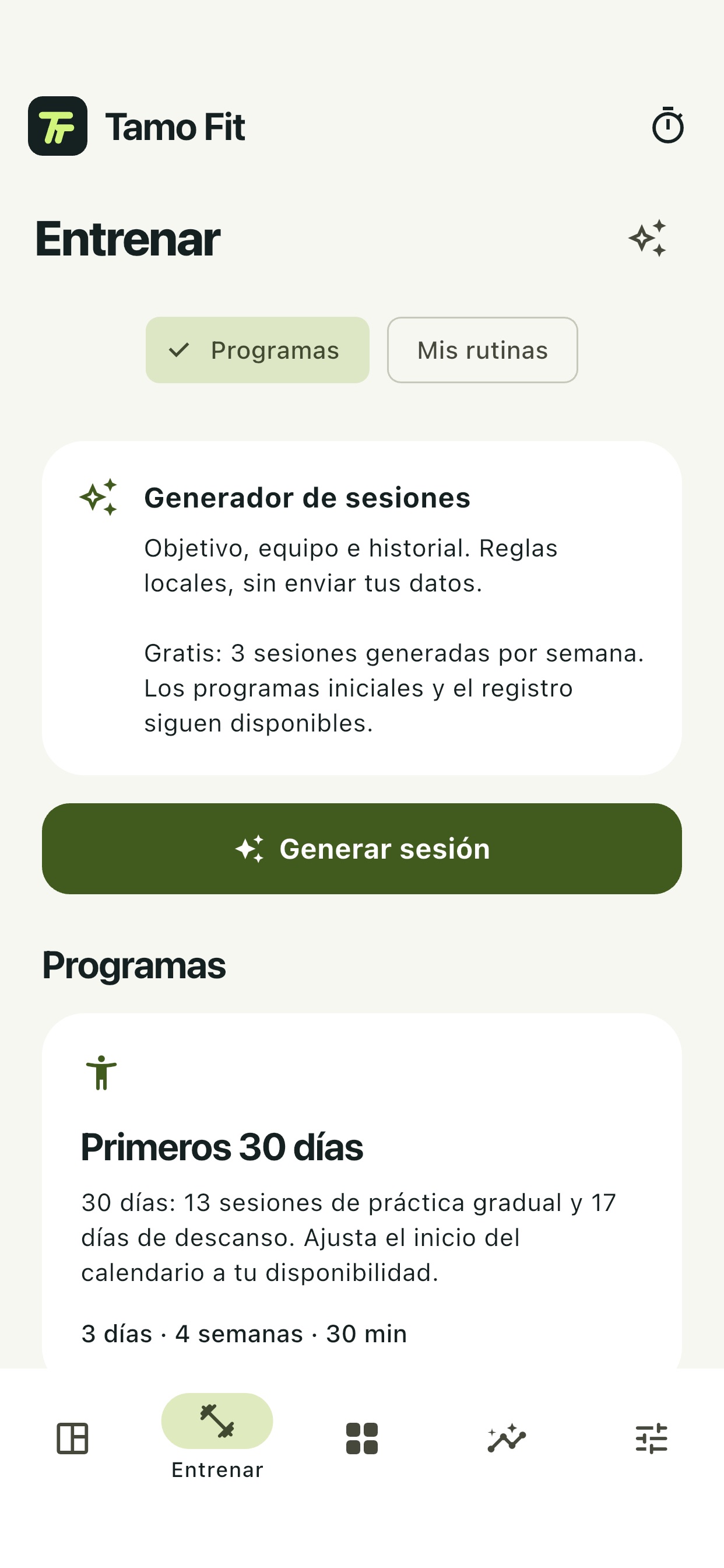 Screenshot 3 of TamoFit
