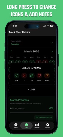 My Daily Habit Tracker: Goals screenshot