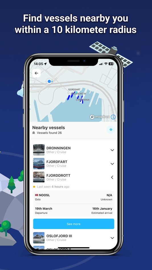 #2. ShipAtlas - Ship Tracker (iOS) Podle: Maritime Optima AS