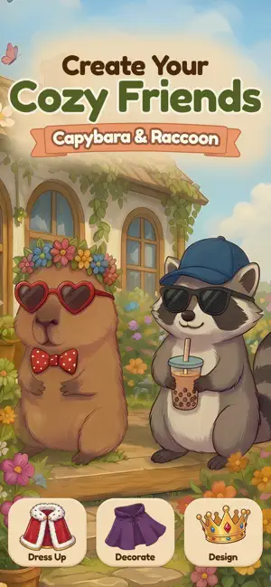 Animal Styler: Dress Up Game screenshot 1
