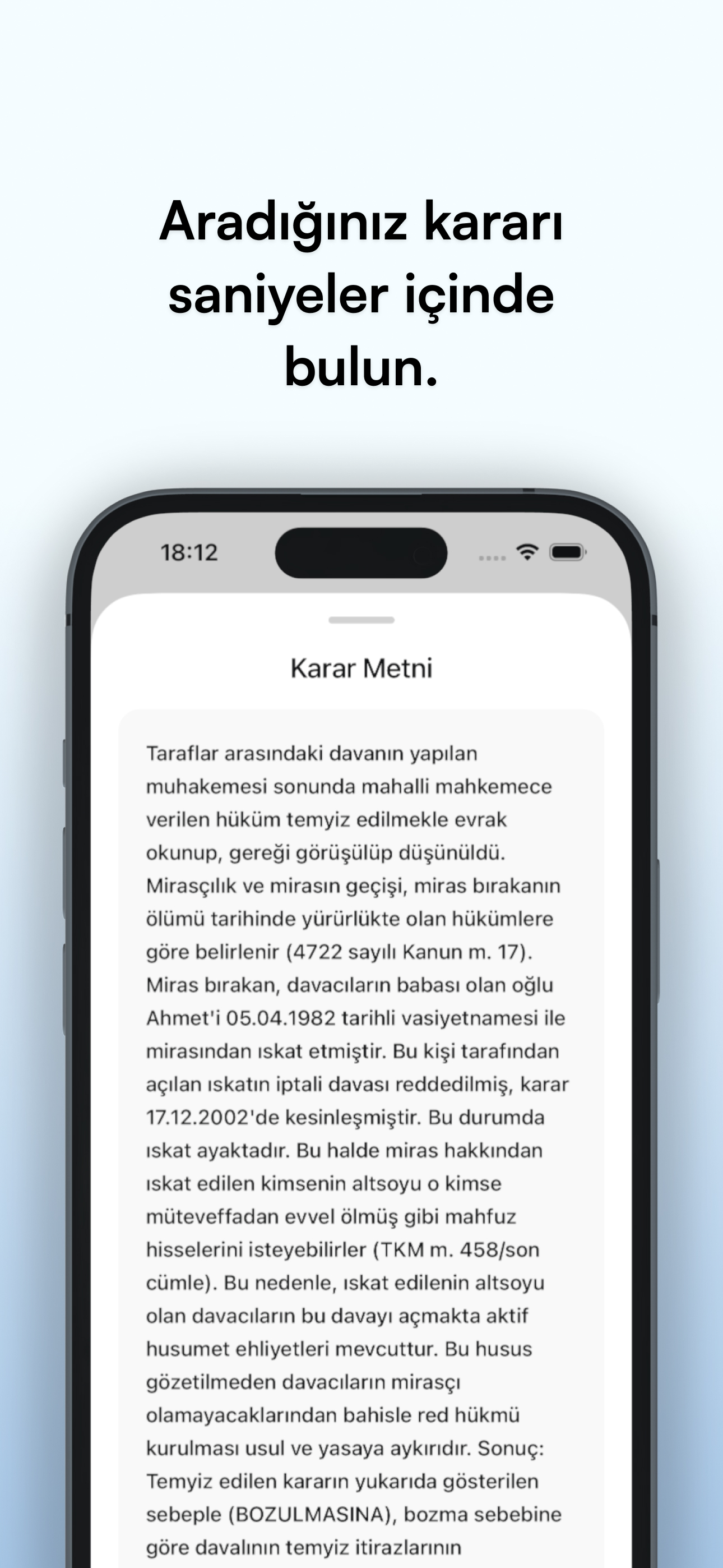 Justly - Hukuk Asistanı