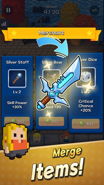Merge Merge Defense : Survival screenshot-4