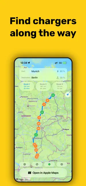 CurrentDrive - Route Planer screenshot 1