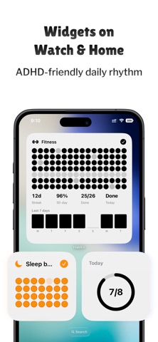 Habit Tracker - Habitix iPhone screenshot