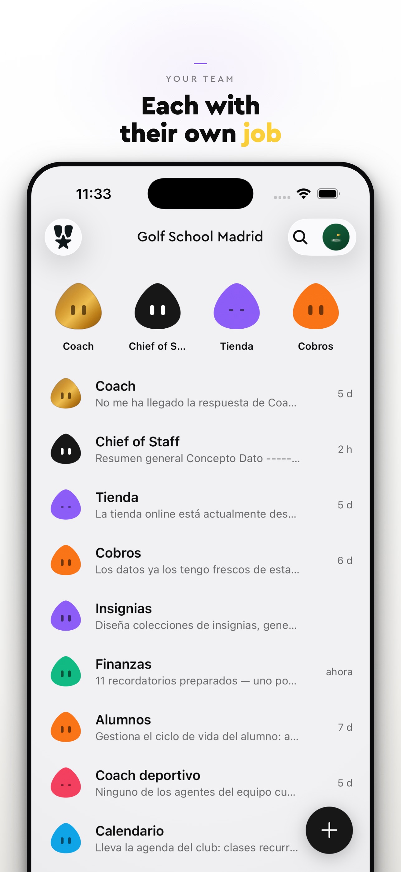 Screenshot 1 of Badgie Agents