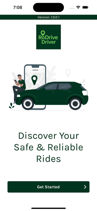 RoDrive Driver App Screenshot 1 of 9
