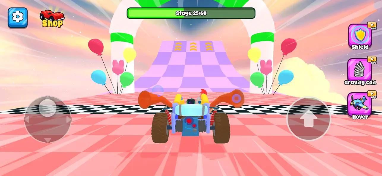 Screenshot #1 pour Jump Car Challenge