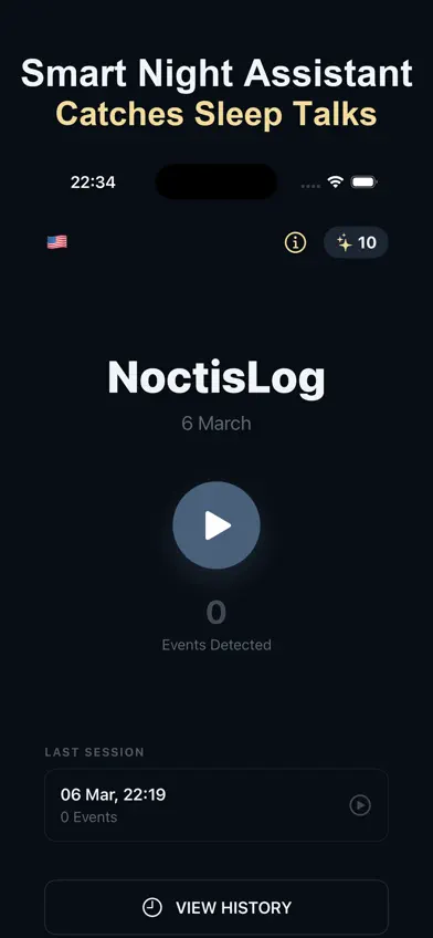 NoctisLog: Sleep Talk Recorder screenshot 1