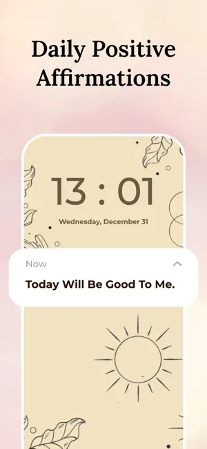Just Me: Daily Affirmations screenshot 1